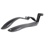 Błotniki rowerowe - SIMPLA Błotniki Raptor SDE czarny / Montaż: komplet - miniaturka - grafika 1