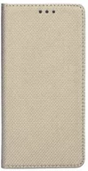 Etui i futerały do telefonów - Etui z klapką Forcell Smart Magnet Book do Motorola MOTO E22 Gold (5905359810667) - miniaturka - grafika 1