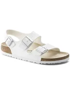Sandały damskie - Birkenstock Sandały "Milano" w kolorze białym - miniaturka - grafika 1