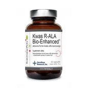 Serce i układ krążenia - KENAY Kwas R-ALA Bio-Enhanced kwas alfa-liponowy x 60 kaps Kenay - miniaturka - grafika 1