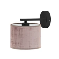 Lampy ścienne - Kinkiet ścienny z aksamitnym abażurem z weluru LUANDA VELUR  - miniaturka - grafika 1