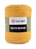 Półfabrykaty do biżuterii - Sznurek YarnArt Twisted Macrame 764 / musztarda - miniaturka - grafika 1