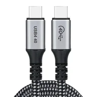 Kable USB - Kabel przewód USB-C 240W 8K 60Hz 1.2m czarny - miniaturka - grafika 1