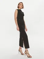 Sukienki - Calvin Klein Sukienka letnia Crinkled K20K206545 Czarny Regular Fit - miniaturka - grafika 1