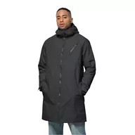 Kurtki męskie - Męska parka Jack Wolfskin PERGAMON PARKA M phantom - M - miniaturka - grafika 1