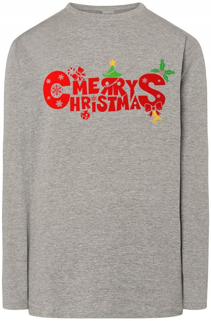 Wesołych Świąt Męska Bluza Longsleeve Rozm.XL