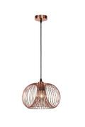 Lampy sufitowe - Lucide VINTI 02400/30/17 COPPER lampa wisząca - miniaturka - grafika 1