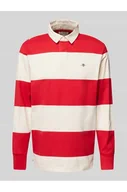 Bluzy męskie - Bluza z kołnierzykiem polo model RUGGER - Gant - miniaturka - grafika 1