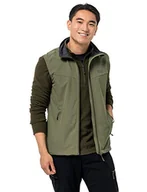 Kamizelki męskie - Jack Wolfskin Męska kamizelka Activate Vest Men Light Moss S 1304451 - miniaturka - grafika 1