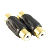 Kable - Gniazdo RCA (cinch) podwójne złocone - miniaturka - grafika 1