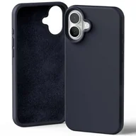 Etui i futerały do telefonów - Etui MERCURY Silicone do Apple iPhone 16 Plus Granatowy - miniaturka - grafika 1