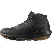 Buty trekkingowe męskie - Salomon Męskie buty trekkingowe Elixir Tour Mid Waterproof, Phantom Black Asphalt, 41 1/3 EU - miniaturka - grafika 1