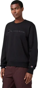 Champion Bluza męska Crewneck Sweatshirt czarna 220272 KK001 XL - Bluzy męskie - miniaturka - grafika 1