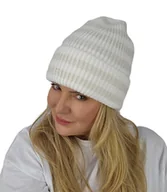 Czapki i chusty sportowe męskie - Ciepła czapka damska BEANIE zimowa jesienna jednokolorowa - miniaturka - grafika 1