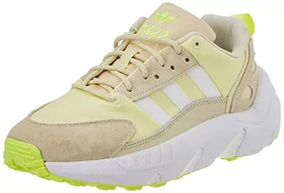 Trampki damskie - adidas Damskie trampki Zx 22 Boost W, Sand FTWR białe żółte odcienie, 6 UK - grafika 1