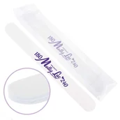 Akcesoria do paznokci - Molly Lac Pilnik do paznokci Bezpieczny Pakiet MollyLac prosty biały środek 180/240 CU-12 High Quality - miniaturka - grafika 1