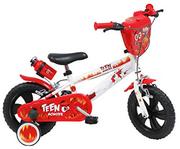Rowery - DENVER Rower dziecięcy 12 cali Teen Monster Ref. 2142, biały/czerwony/czarny - miniaturka - grafika 1
