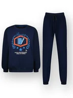 Piżamy chłopięce - Vingino Piżama w kolorze granatowym - miniaturka - grafika 1