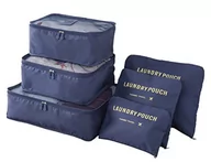 Akcesoria podróżnicze - Organizer do walizki i szafy zestaw 6 sztuk toreb VALENCIA - miniaturka - grafika 1