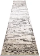 Wycieraczki - Beżowo-brązowy chodnik w delikatny wzór E7-F15 - miniaturka - grafika 1