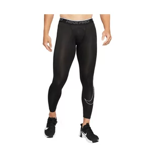 Nike Pro Dri-FIT Tight leginsy 010 : Rozmiar - S - Pozostała odzież narciarska - miniaturka - grafika 1