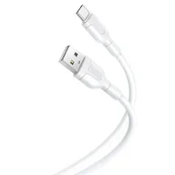 Kable - Kabel 2.1A 1m USB - USB-C XO NB212 biały - miniaturka - grafika 1