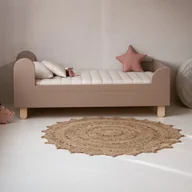 Komody dla dzieci - Łóżko 80x160 cm basic trufla - miniaturka - grafika 1