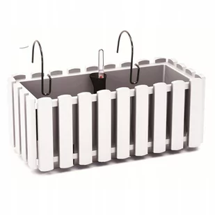 Prosperplast Skrzynka balkonowa Boardee Fence DDEF400W biała - pg-code-5659547749 - Donice - miniaturka - grafika 1