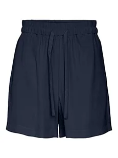 VERO MODA Damskie szorty VMCARMEN HR Loose Noos, granatowe marynarki, S, granatowy blezer, S - Spodenki damskie - miniaturka - grafika 1