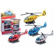 Samoloty i helikoptery - Helikoptery ratunkowe metal 4 kolory mix Madej - miniaturka - grafika 1