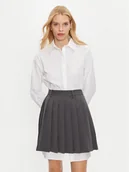 Koszule damskie - KARL LAGERFELD Koszula 246W1602 Biały Relaxed Fit - miniaturka - grafika 1