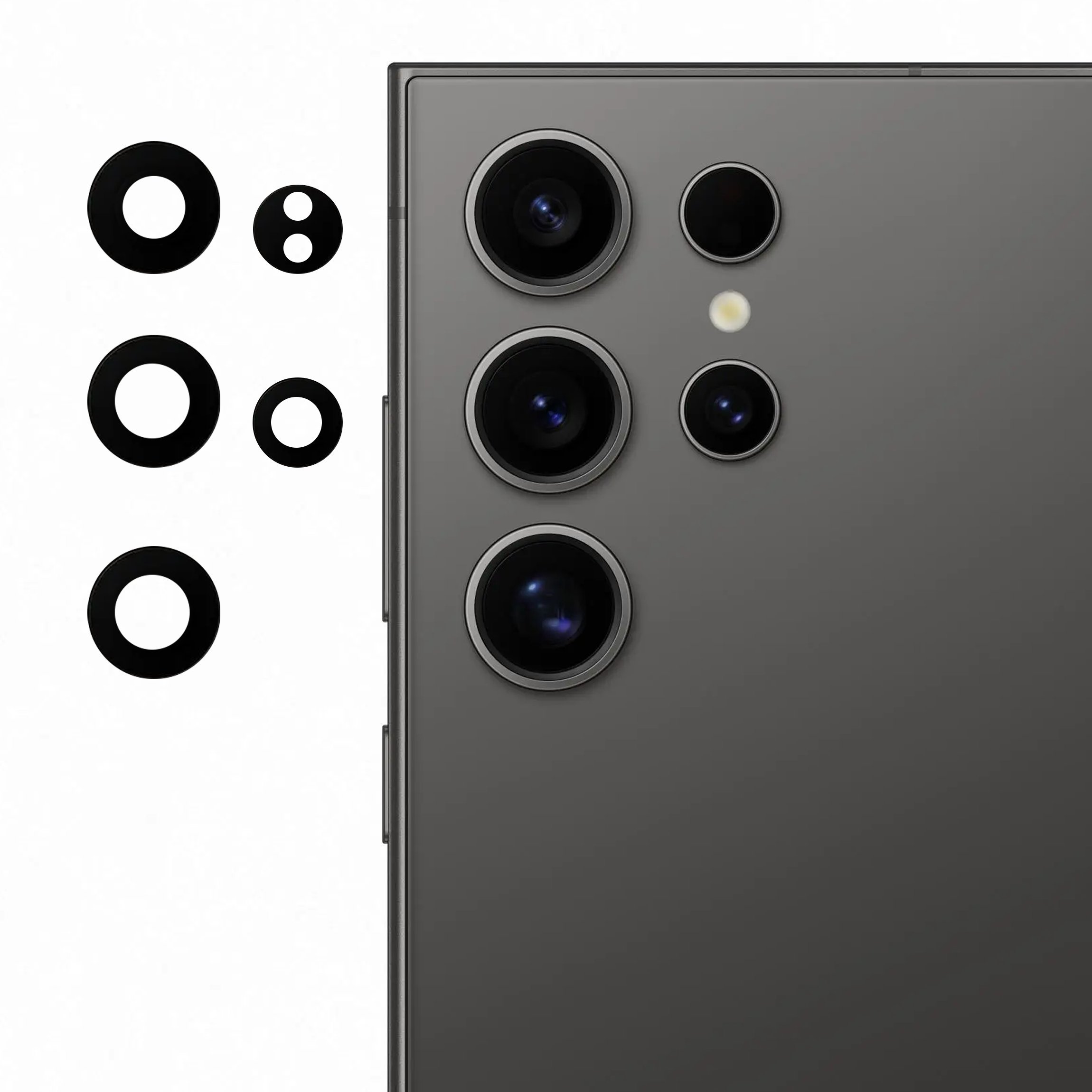 Szkło Aparatu do Samsung Galaxy S24 Ultra Szybka Szkiełko SM-S928B 5904858385355