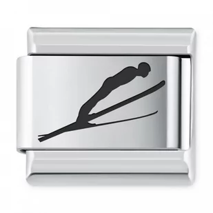 Murrano ITALIAN CHARMS Symbole Sportowe Skoki Narciarskie IH-215 - Charmsy - miniaturka - grafika 1