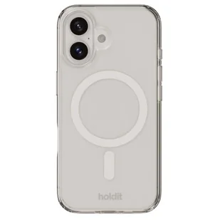 Etui HOLDIT Case MagSafe do Apple iPhone 16 Plus Przezroczysty-biały - Etui i futerały do telefonów - miniaturka - grafika 1