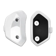 Akcesoria motocyklowe - Ślizgacze Łokci Ixon Ix-23-Eslider Złamany Biały - miniaturka - grafika 1