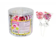 Gumy do żucia, lizaki, dropsy - Lizaki Donut 50x15gr 750g - miniaturka - grafika 1