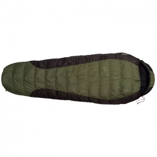 Śpiwór puchowy Warmpeace Viking 600 195 cm Zamek: Lewy / Kolor: zielony/czarny - Śpiwory - miniaturka - grafika 1