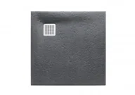 Syfony - Roca AP10338438401200 TERRAN Brodzik kwadratowy 900 x 900 mm SYFON W KPL SZARY $857UPEK - miniaturka - grafika 1