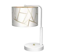 Lampy stojące - Biała nowoczesna lampka nocna - K326-Azara - miniaturka - grafika 1