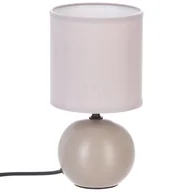 Lampy stojące - Atmosphera Lampka stojąca nocna Pastel Scandi dekoracyjne oświetlenie z abażurem i ceramiczną podstawą B07D3YKPVB - miniaturka - grafika 1