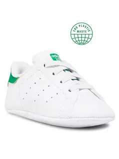 Buty dla dziewczynek - Adidas Buty Stan Smith Crib FY7890 Biały - grafika 1