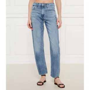 BOSS BLACK Jeansy DAELYA Relaxed fit - Spodnie damskie - miniaturka - grafika 1