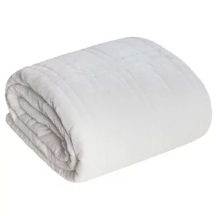 Eurofirany Euro Firany Narzuta KRISTIN2 Biała 220x240 1216860 - Narzuty - miniaturka - grafika 1