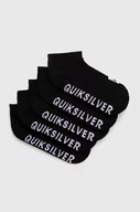 Skarpetki męskie - Quiksilver skarpetki 5-pack męskie kolor czarny - miniaturka - grafika 1