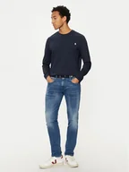 Bluzy męskie - U.S. Polo Assn. Longsleeve MUP2275 Granatowy Regular Fit - miniaturka - grafika 1