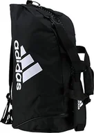 Torby sportowe - adidas Unisex – torba sportowa dla dorosłych 2 w 1, czarno-biała, S - miniaturka - grafika 1