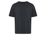 Koszulki męskie - esmara Men T-shirt męski oversize z bawełny (Granatowy, M (48/50)) - miniaturka - grafika 1