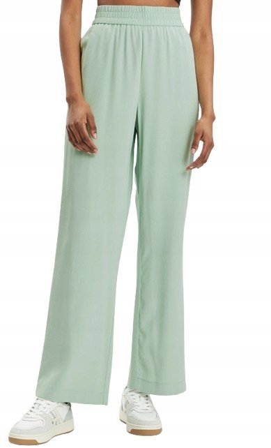 Only Spodnie Damskie Brązowe Długie Proste Casual L/32 Jsk