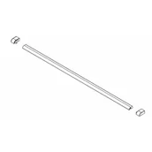 Listwy przypodłogowe - SANSWISS S.ANE.50.1000 Annea listwa progowa srebrny połysk - miniaturka - grafika 1