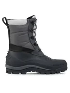 Buty dla chłopców - CMP Śniegowce Khalto 30Q4684 Szary - miniaturka - grafika 1